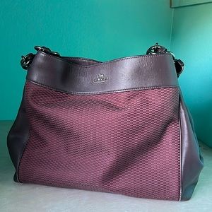 MAKE ME AN OFFEE! Coach Lexi Shoulder Bag Oxblood Coach Purse coach bag